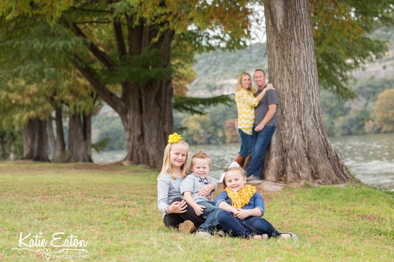 Beautiful images of a family by the Pennybacker Bridge by Katie Eaton Photography-5
