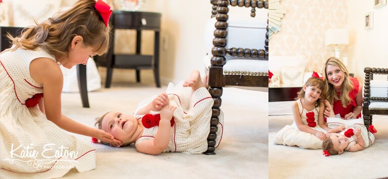 Beautiful images from a lifestyle family session in Austin, Texas by Katie Eaton.