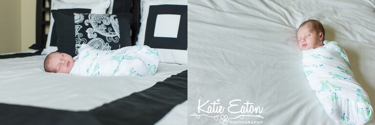 Beautiful images from a lifestyle newborn session by Katie Eaton Photography-9