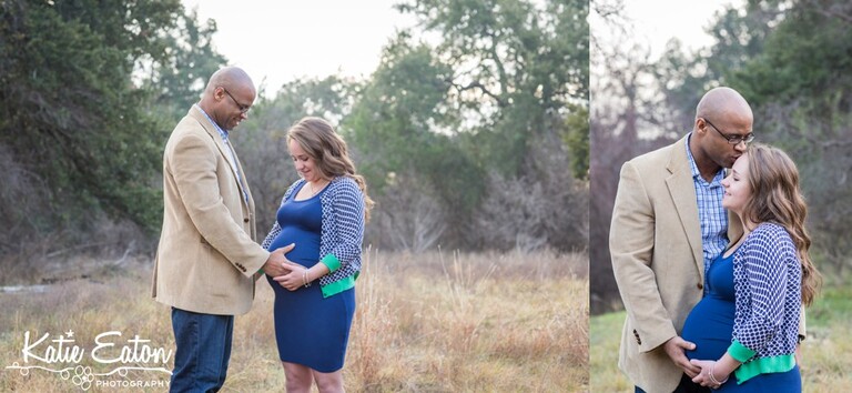 Beautiful images from a maternity session at Brushy Creek by Katie Eaton Photography-17