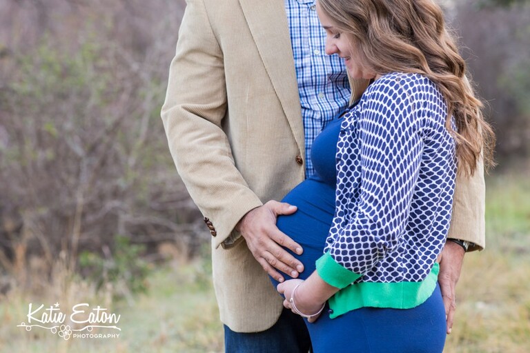 Beautiful images from a maternity session at Brushy Creek by Katie Eaton Photography-21
