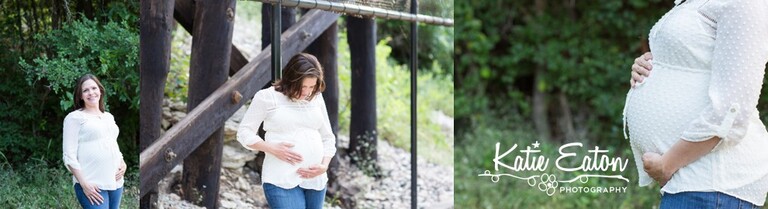 Beautiful images from a maternity session on brushy creek | Austin Maternity Photographer | Katie Eaton Photography-3