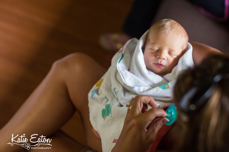 Beautiful images of a newborn in the hospital | Austin Family Photographer | Katie Eaton Photography-1