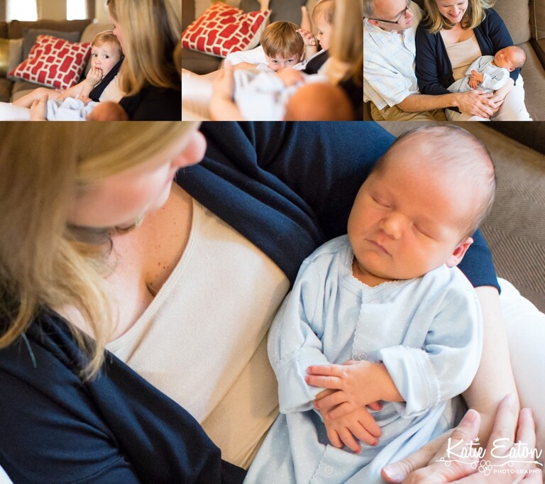 Beautiful images from a lifestyle newborn session  | Austin Newborn Lifestyle Photographer | Katie Eaton Photography