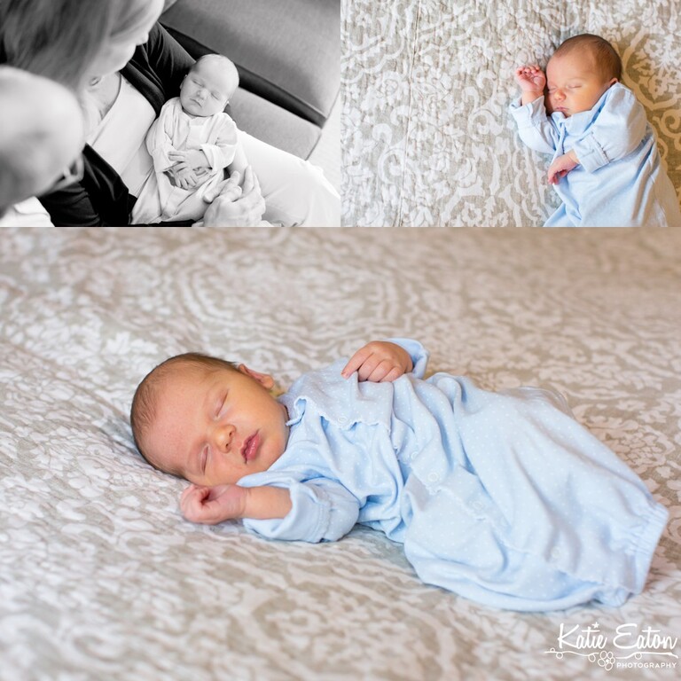 Beautiful images from a lifestyle newborn session  | Austin Newborn Lifestyle Photographer | Katie Eaton Photography