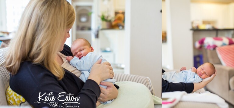 Beautiful images from a lifestyle newborn session  | Austin Newborn Lifestyle Photographer | Katie Eaton Photography