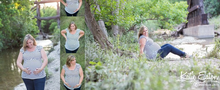 Beautiful images from a maternity session at brushy creek | Austin Family Lifestyle Photographer | Katie Eaton Photography