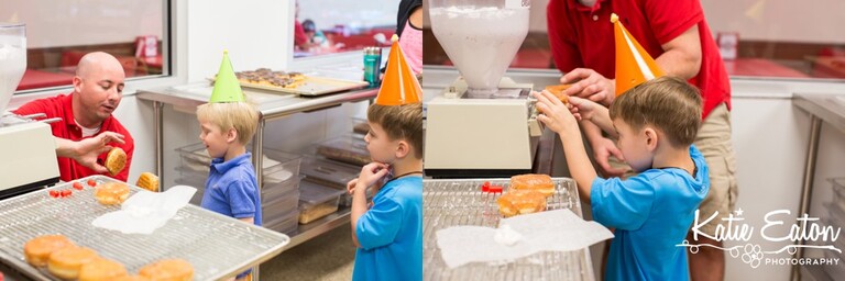 Fun images from a donut shop birthday party | Austin Child Photographer | Katie Eaton Photography-14