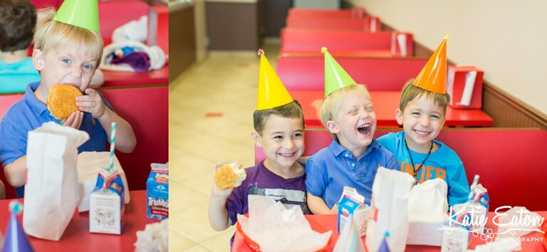 Fun images from a donut shop birthday party | Austin Child Photographer | Katie Eaton Photography-19