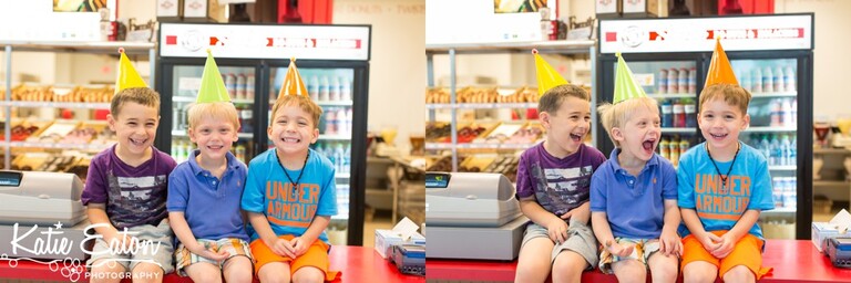 Fun images from a donut shop birthday party | Austin Child Photographer | Katie Eaton Photography-4