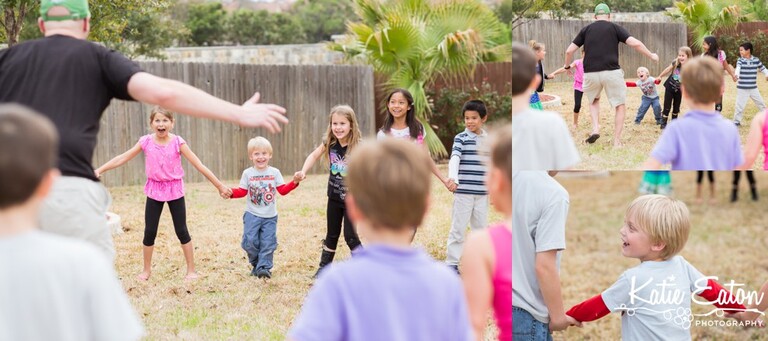 Fun images from children playing old fashion Red Rover | Austin Child Photographer | Katie Eaton Photography-13