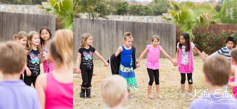 Fun images from children playing old fashion Red Rover | Austin Child Photographer | Katie Eaton Photography-16
