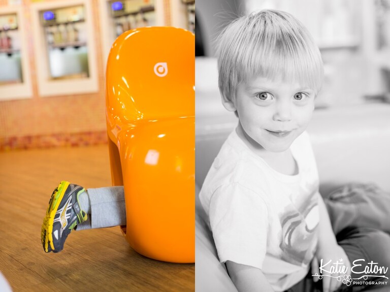 Fun images of children enjoying Orange Leaf | Austin Child Photographer | Katie Eaton Photography-9