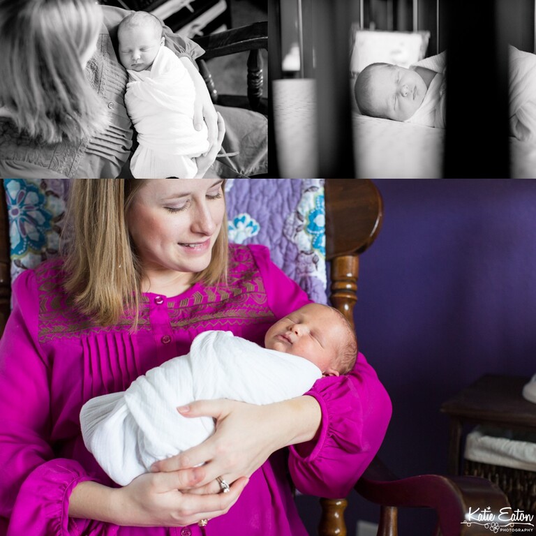 Beautiful images from a lifestyle newborn session in Austin | Austin Newborn Photographer | Katie Eaton Photography-10