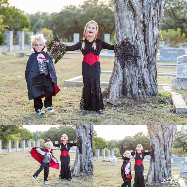 Fun images of vampires on halloween by Katie Eaton Photography-10