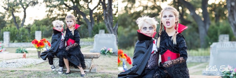 Fun images of vampires on halloween by Katie Eaton Photography-17