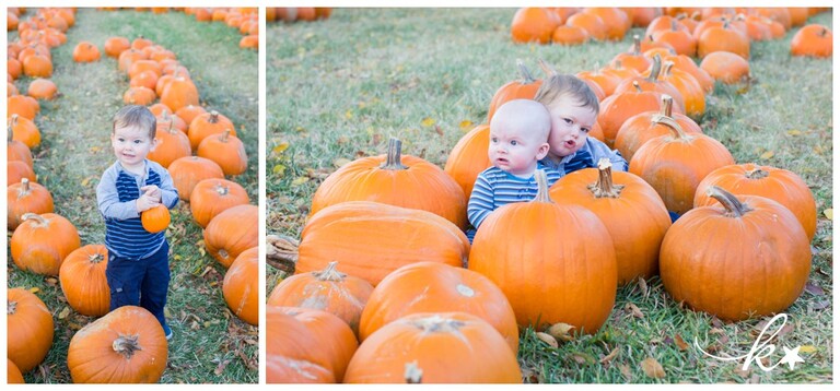 Fun images from a pimpkin patch mini session by Katie Starr Photography-18