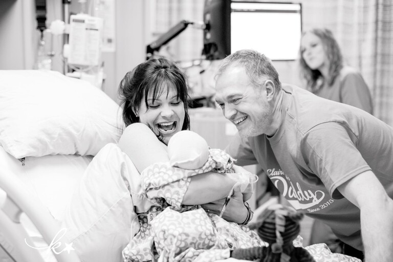 Beautiful images from a hospital birth by Katie Starr Photography -17