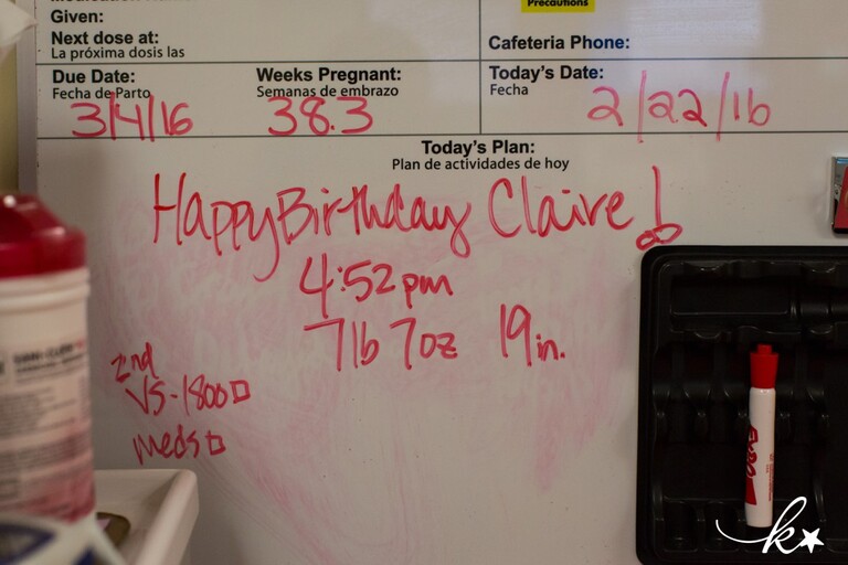 Beautiful images from a hospital birth by Katie Starr Photography -18