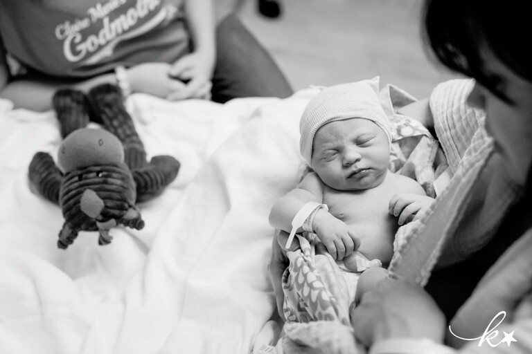 Beautiful images from a hospital birth by Katie Starr Photography -21