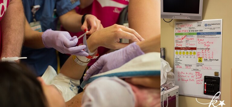 Beautiful images from a hospital birth by Katie Starr Photography -9