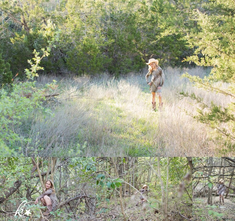 Fun images of a little girl playing in her backyard by Katie Starr Photography -11